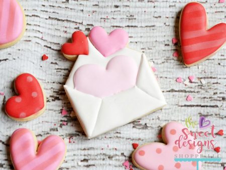 Envelope with Hearts v2- Cookie Cutter Discount