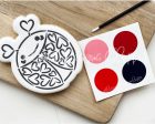 Bundle - PYOC Ladybug - Cookie Cutter & Stencil For Cheap