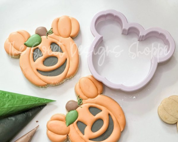 Pumpkin with Ears ( CookieCon Orlando 2023) - Cookie Cutter For Discount