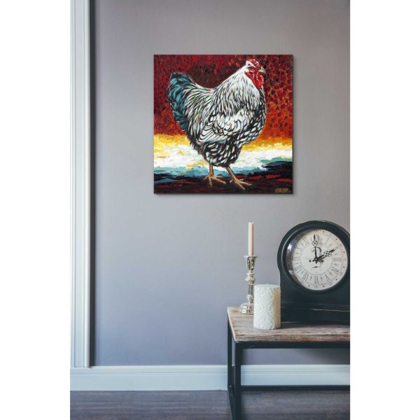 Fancy Chicken I  by Carolee Vitaletti, Giclee Canvas Wall Art Hot on Sale