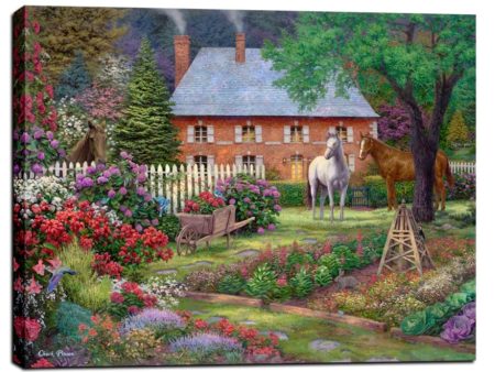 The Sweet Garden  by Chuck Pinson, Giclee Canvas Wall Art For Cheap