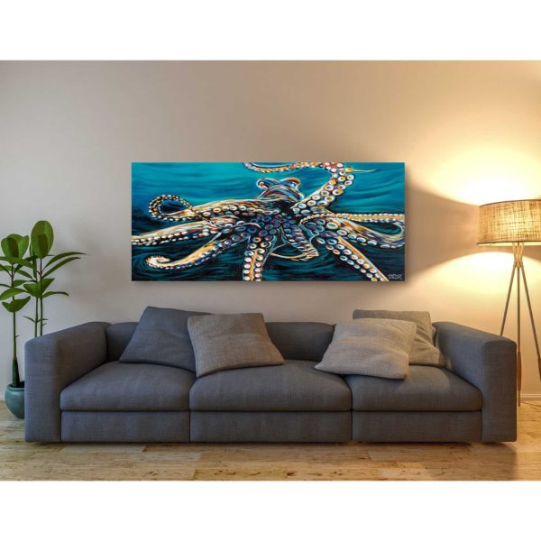 Wild Octopus II  by Carolee Vitaletti Giclee Canvas Wall Art Discount