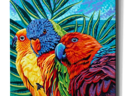 Birds in Paradise I  by Carolee Vitaletti, Giclee Canvas Wall Art For Sale