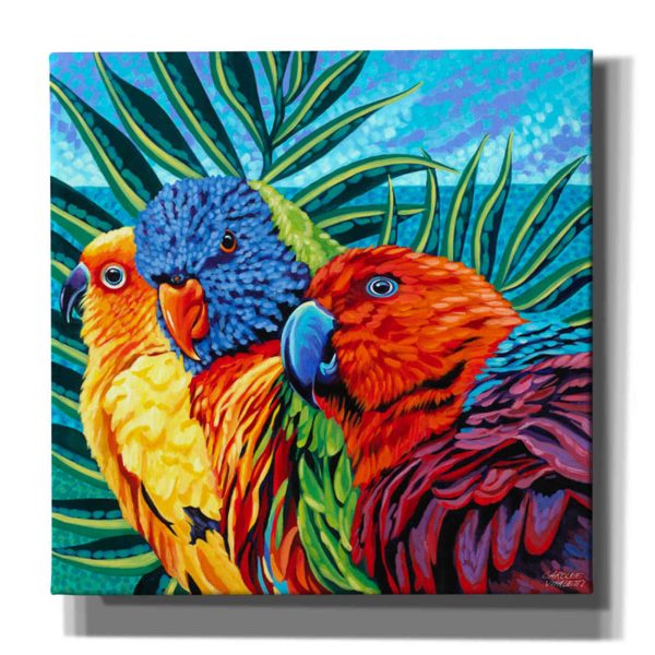 Birds in Paradise I  by Carolee Vitaletti, Giclee Canvas Wall Art For Sale