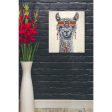 Hippie Llama I  by Carolee Vitaletti, Giclee Canvas Wall Art Supply