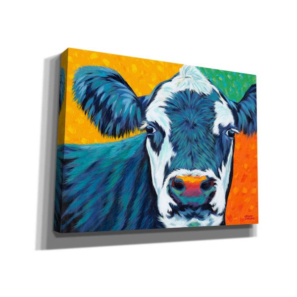 Colorful Country Cows I  by Carolee Vitaletti, Giclee Canvas Wall Art Online now