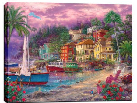 On Golden Shores  by Chuck Pinson, Giclee Canvas Wall Art Cheap