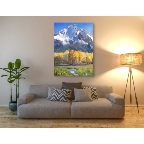 Idyllic Mountain  by Chris Vest, Giclee Canvas Wall Art Supply