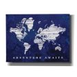 Adventure Awaits Map  by Cindy Jacobs, Giclee Canvas Wall Art Cheap