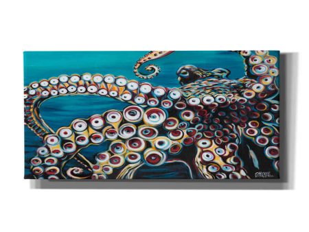 Wild Octopus I  by Carolee Vitaletti Giclee Canvas Wall Art Online Hot Sale