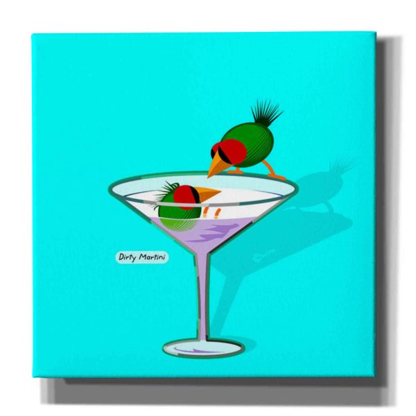 Dirty Martini  by Chuck Wimmer, Canvas Wall Art Online Hot Sale