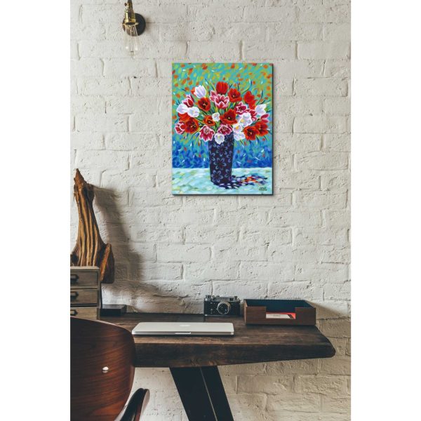 Bouquet Celebration I  by Carolee Vitaletti, Giclee Canvas Wall Art Hot on Sale