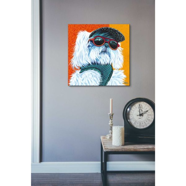 Cute Pups IV  by Carolee Vitaletti, Giclee Canvas Wall Art Online Hot Sale