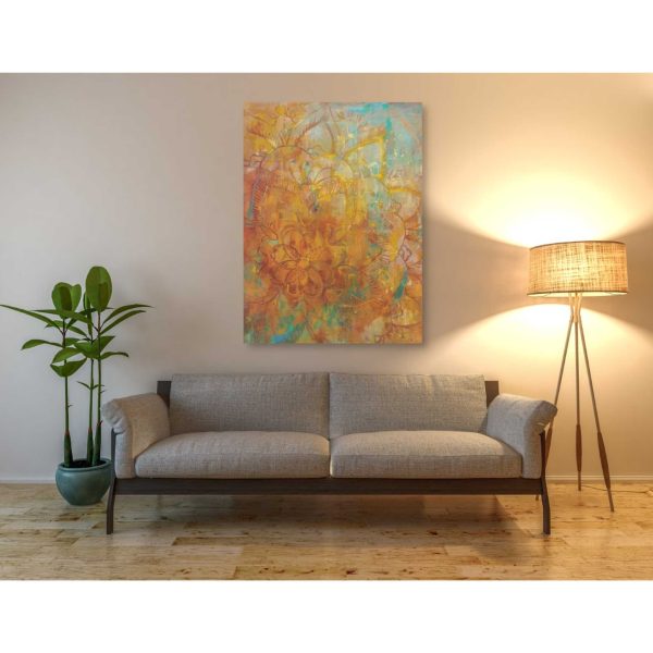 Bohemian Abstract Bright  by Danhui Nai, Canvas Wall Art Fashion