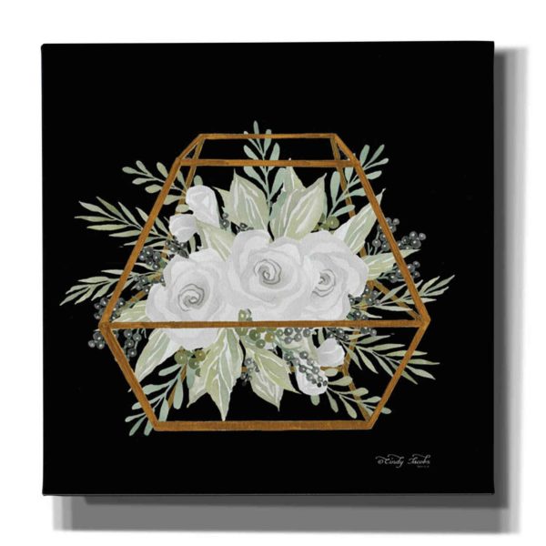 Gold Geometric Polygon  by Cindy Jacobs, Giclee Canvas Wall Art Online now