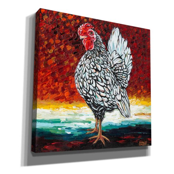 Fancy Chicken II  by Carolee Vitaletti, Giclee Canvas Wall Art Discount