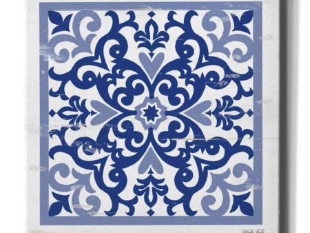 Blue Tile VI  by Cindy Jacobs, Giclee Canvas Wall Art Hot on Sale