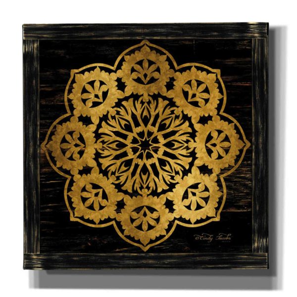 Gold Mandala I  by Cindy Jacobs, Giclee Canvas Wall Art Online