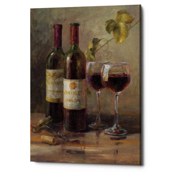 Opening the Wine I  by Danhui Nai, Canvas Wall Art Fashion