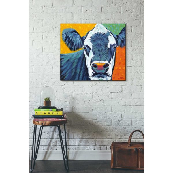 Colorful Country Cows I  by Carolee Vitaletti, Giclee Canvas Wall Art Online now