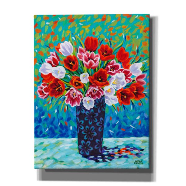 Bouquet Celebration I  by Carolee Vitaletti, Giclee Canvas Wall Art Hot on Sale