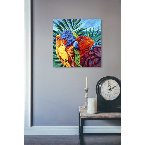 Birds in Paradise I  by Carolee Vitaletti, Giclee Canvas Wall Art For Sale