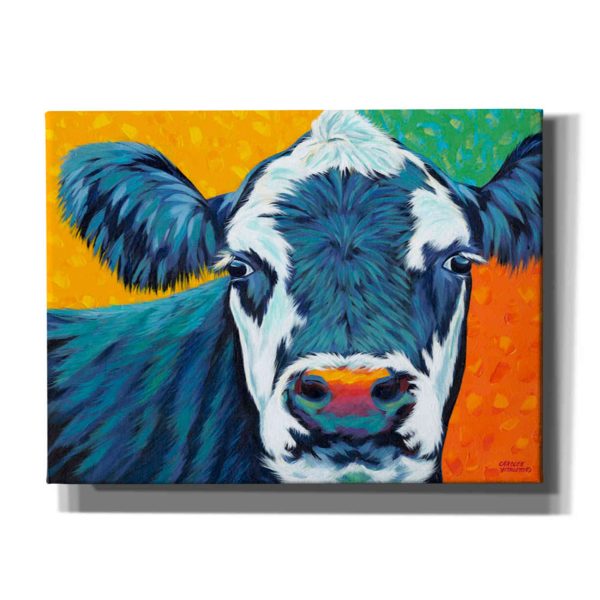 Colorful Country Cows I  by Carolee Vitaletti, Giclee Canvas Wall Art Online now