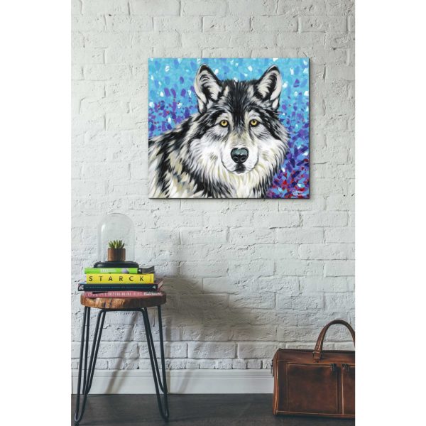 Grey Wolf II  by Carolee Vitaletti, Giclee Canvas Wall Art Online Sale