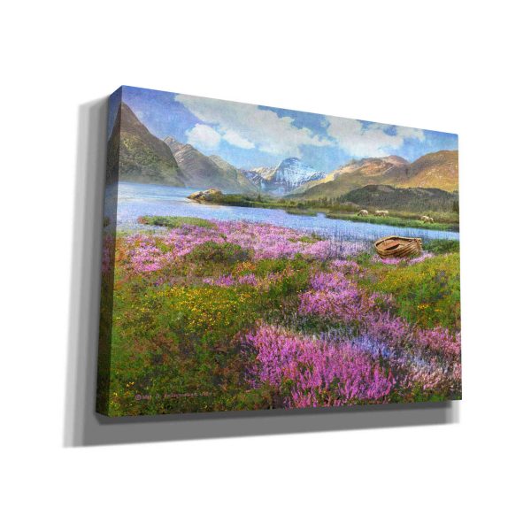 Heather Scotland  by Chris Vest, Giclee Canvas Wall Art For Discount