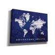 Adventure Awaits Map  by Cindy Jacobs, Giclee Canvas Wall Art Cheap