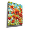 Vivid Poppies I  by Carolee Vitaletti, Giclee Canvas Wall Art Cheap