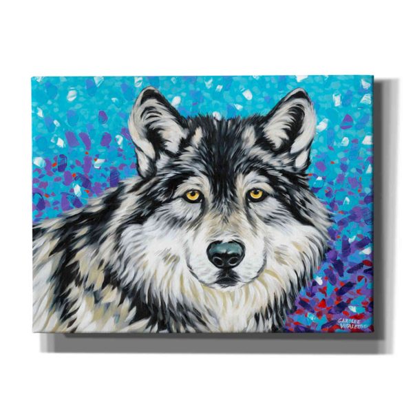 Grey Wolf II  by Carolee Vitaletti, Giclee Canvas Wall Art Online Sale