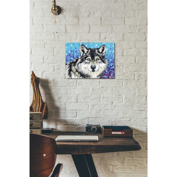 Grey Wolf II  by Carolee Vitaletti, Giclee Canvas Wall Art Online Sale