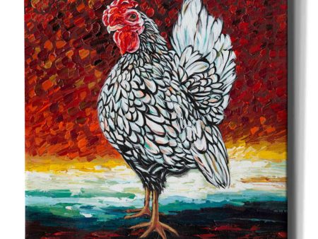 Fancy Chicken II  by Carolee Vitaletti, Giclee Canvas Wall Art Discount