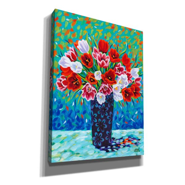 Bouquet Celebration I  by Carolee Vitaletti, Giclee Canvas Wall Art Hot on Sale