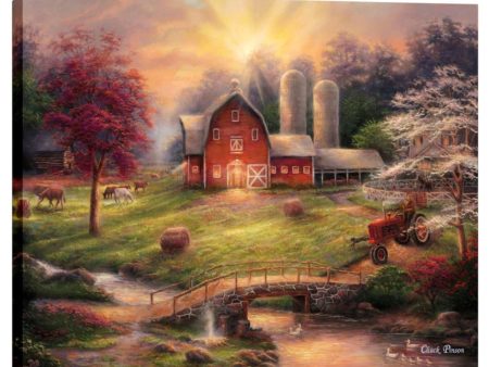 Anticipation of the Day Ahead  by Chuck Pinson, Giclee Canvas Wall Art For Sale