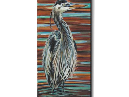 Watchful Heron I  by Carolee Vitaletti, Giclee Canvas Wall Art Fashion