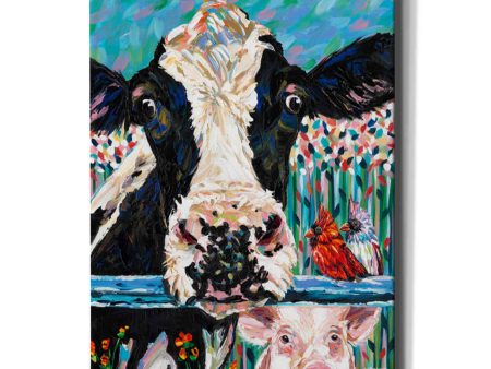 Farm Buddies II  by Carolee Vitaletti Giclee Canvas Wall Art For Discount