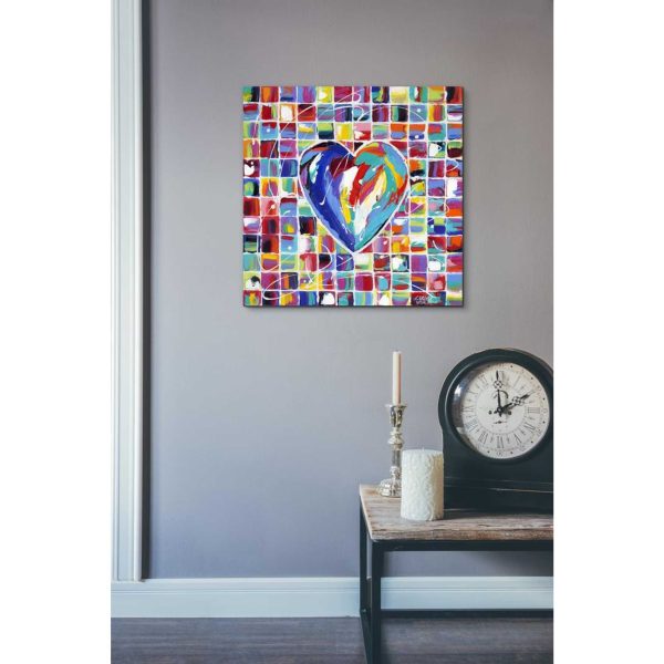 Hearts of a Different Color I  by Carolee Vitaletti Giclee Canvas Wall Art Online Sale