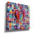 Hearts of a Different Color II  by Carolee Vitaletti Giclee Canvas Wall Art Cheap