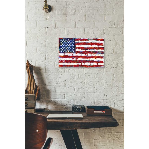 Dramatic Stars & Stripes  by Carolee Vitaletti Giclee Canvas Wall Art Cheap