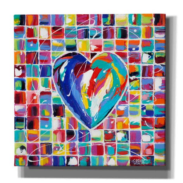 Hearts of a Different Color I  by Carolee Vitaletti Giclee Canvas Wall Art Online Sale