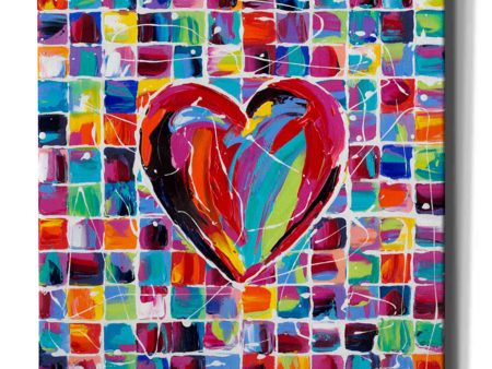 Hearts of a Different Color II  by Carolee Vitaletti Giclee Canvas Wall Art Cheap