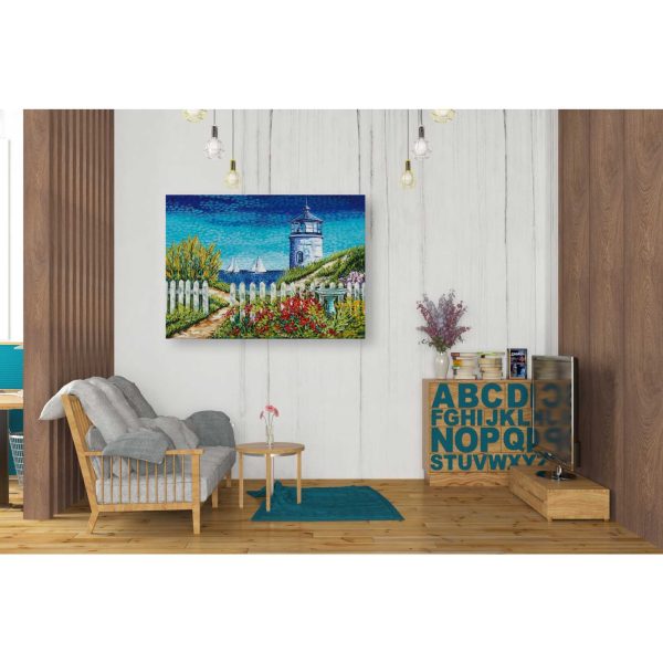 Lighthouse Retreat I  by Carolee Vitaletti Giclee Canvas Wall Art Fashion