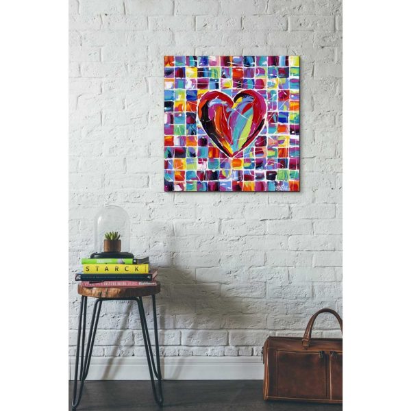 Hearts of a Different Color II  by Carolee Vitaletti Giclee Canvas Wall Art Cheap