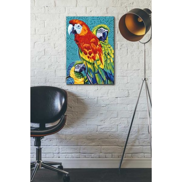 Birds in Paradise III  by Carolee Vitaletti Giclee Canvas Wall Art Hot on Sale