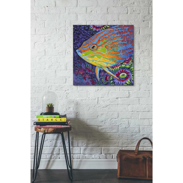 Brilliant Tropical Fish I  by Carolee Vitaletti Giclee Canvas Wall Art Online now