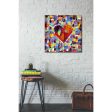 Mosaic Heart III  by Carolee Vitaletti Giclee Canvas Wall Art Sale