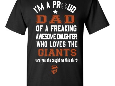 San Francisco Giants Dad Daughter T-Shirt Supply