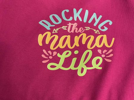 Rocking the Mama Life T-Shirt For Sale